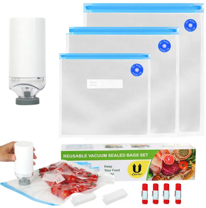 Carrisma™ Fresh Seal – Food Vacuum Storage Bags